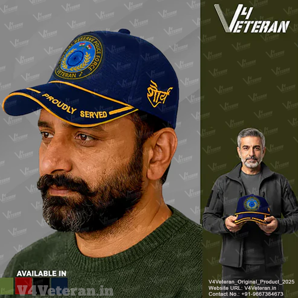 CRPF-Proudly Served (Blue) Veterans Baseball Cap
