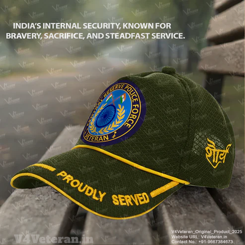 CRPF-Proudly Served (Olive Green) Veterans Baseball Cap