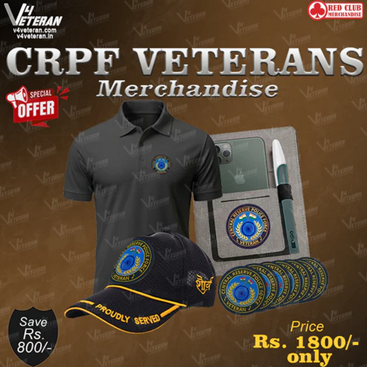 Central Reserve Police Force (CRPF) Veterans Merchandise Combo Pack