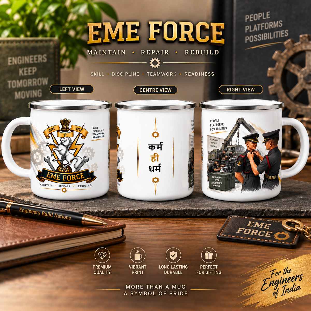 EME Force Stainless Steel Mug