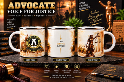Advocate Steel Mug