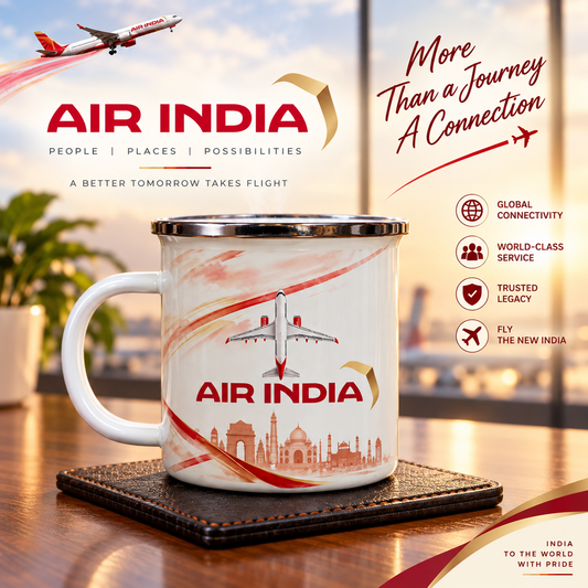 Air India steel Mug