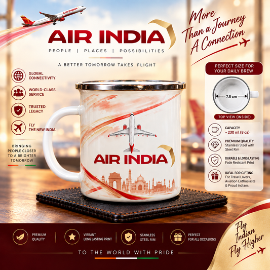 Air India steel Mug