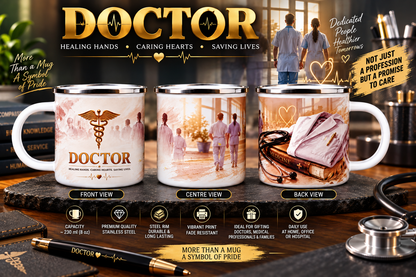 Doctor Steel Mug