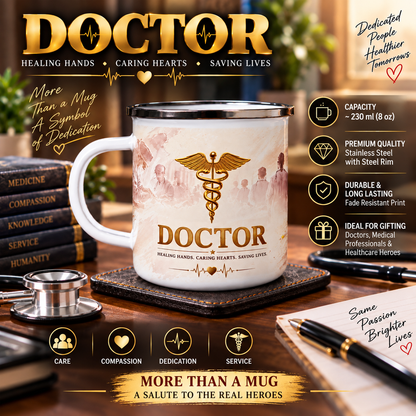 Doctor Steel Mug
