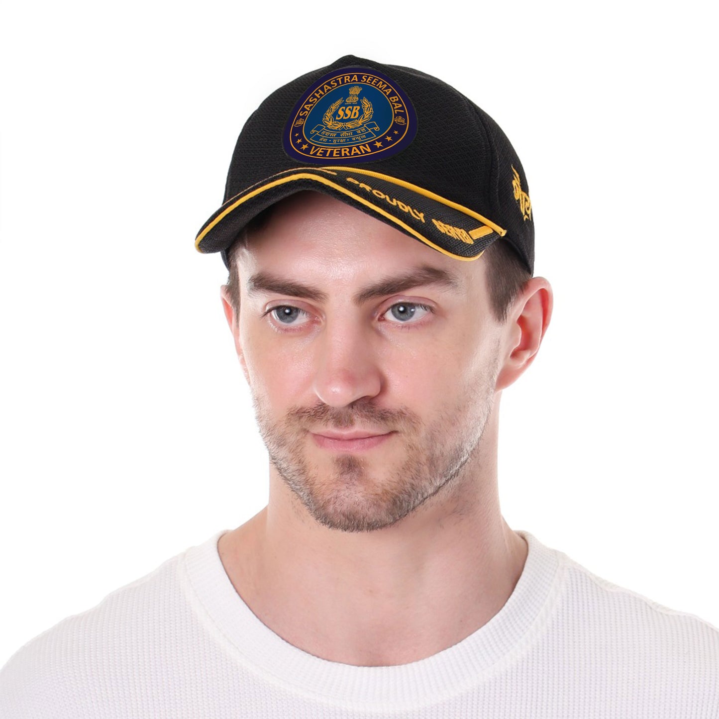SSB-Proudly Served (Black) Veterans Baseball Cap