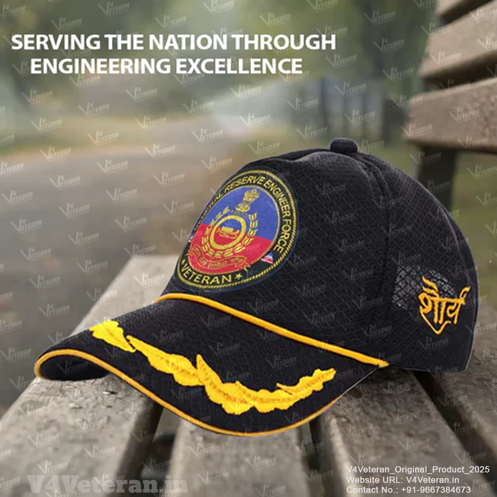 GREF Officers' (Black) Veterans Baseball Cap
