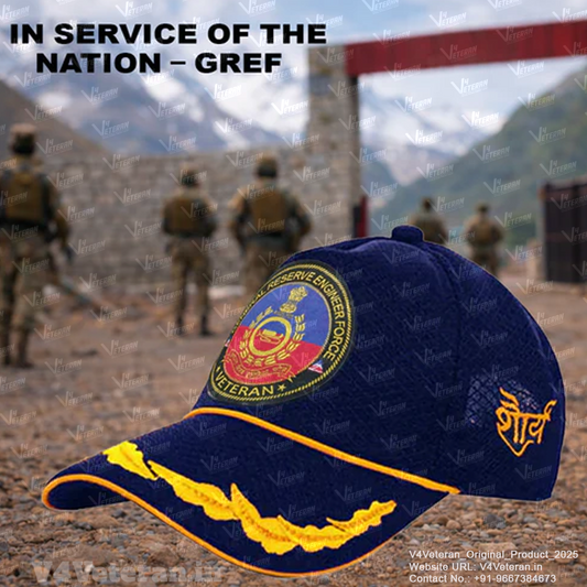 GREF Officers' (Blue) Veterans Baseball Cap