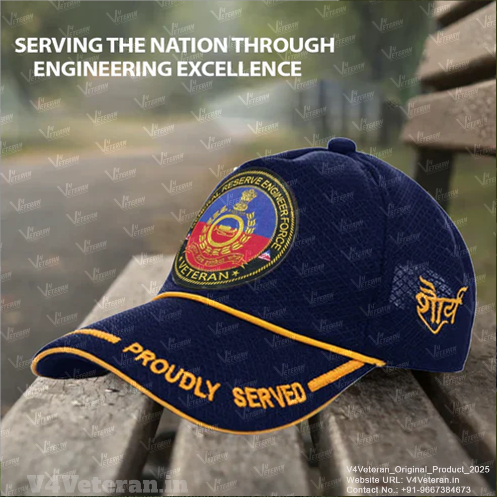 GREF-Proudly Served (Blue) Veterans Baseball Cap