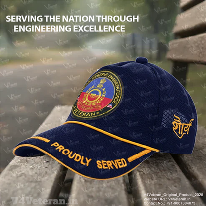 GREF-Proudly Served (Blue) Veterans Baseball Cap