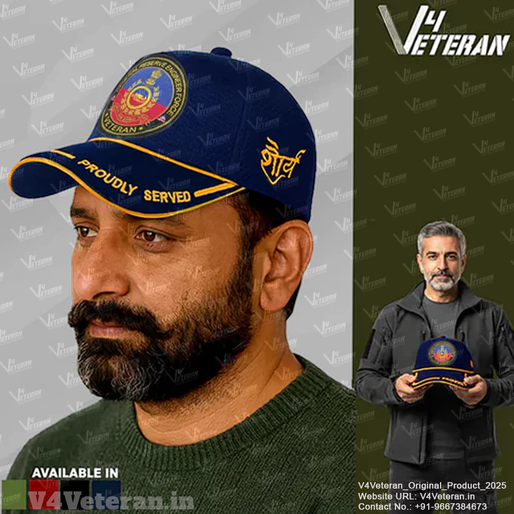 GREF-Proudly Served (Blue) Veterans Baseball Cap