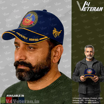 GREF-Proudly Served (Blue) Veterans Baseball Cap