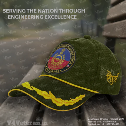 GREF Officers' (Olive Green) Veterans Baseball Cap