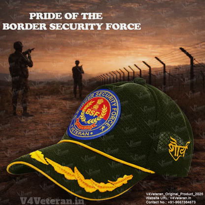 BSF Officers' (Green) Veterans Baseball Cap
