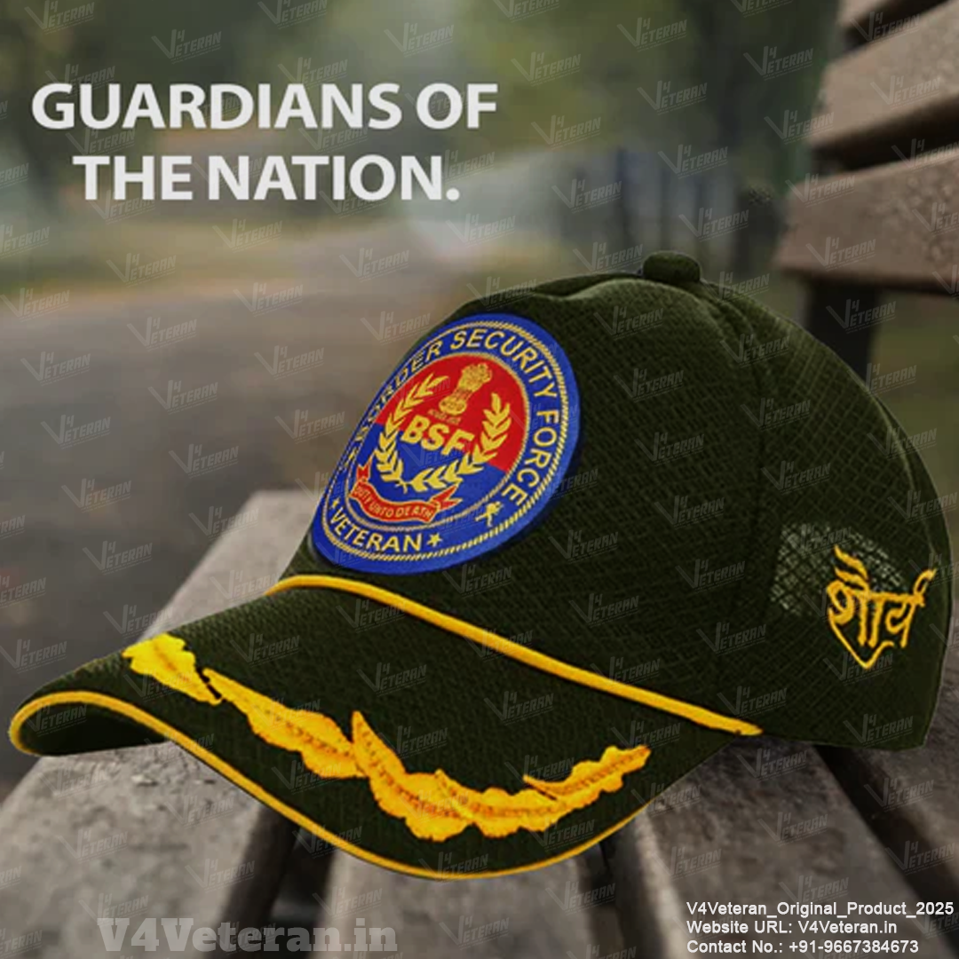 BSF Officers' (Green) Veterans Baseball Cap