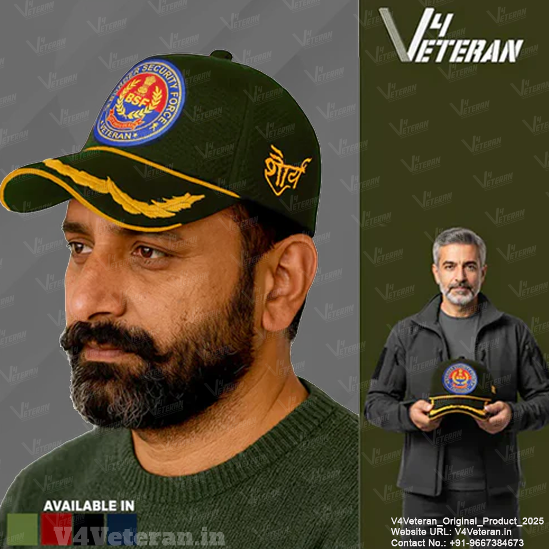 BSF Officers' (Green) Veterans Baseball Cap