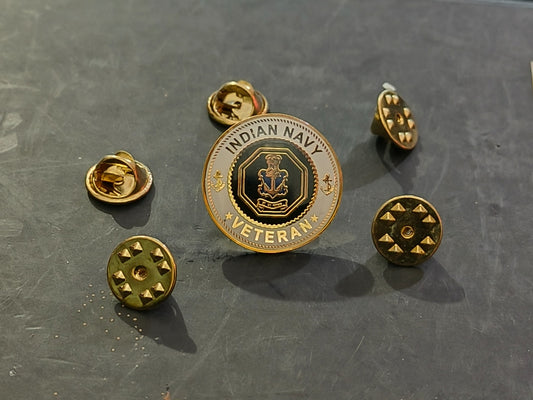 Lapel Pin for Blazer (Indian Navy Veteran)