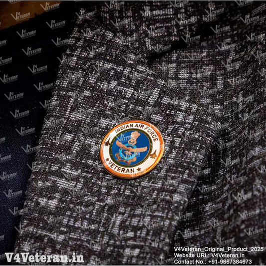 Lapel Pin for Blazer (Indian Air Force Veteran)