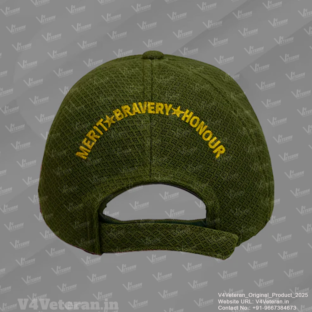 CISF-Proudly Served (Olive Green) Veterans Baseball Cap