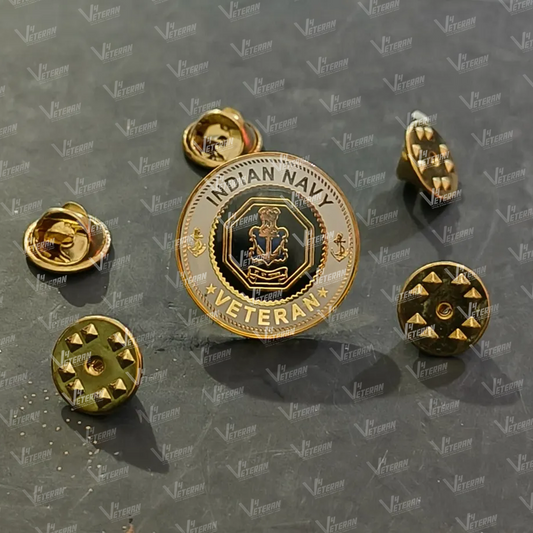 Lapel Pin for Blazer (Indian Navy Veteran)