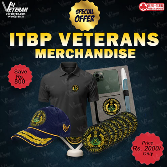 Indo-Tibetan Border Police (ITBP) Veterans Merchandise Combo