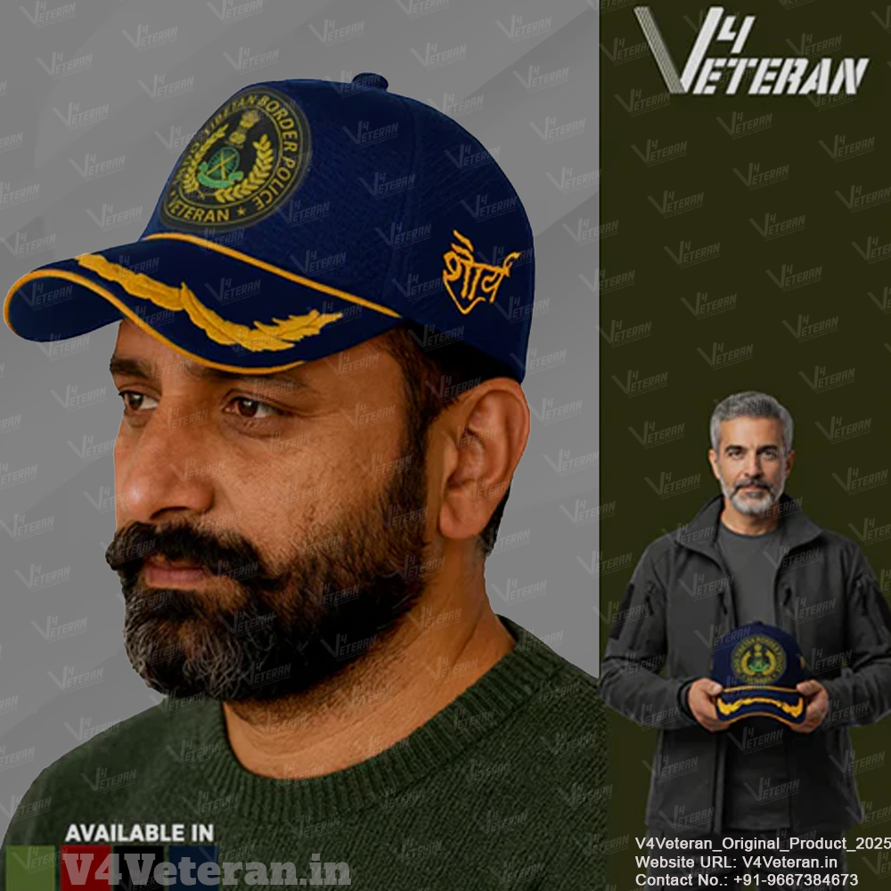 ITBP (Blue) Officers' Baseball Cap for Veterans