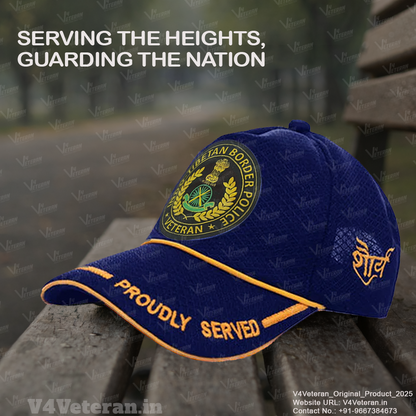 ITBP-Proudly Served (Blue) Veterans Baseball Cap