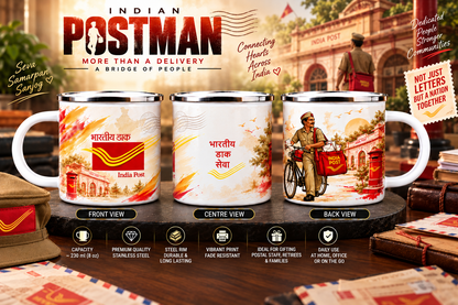 Indian Post Steel Mug
