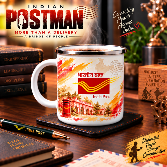 Indian Post Steel Mug