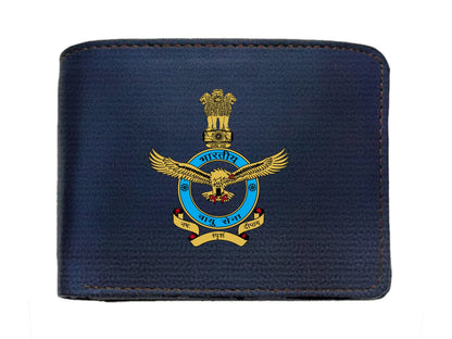 Blue Wallet (Genuine Leather) for Men - Air Force