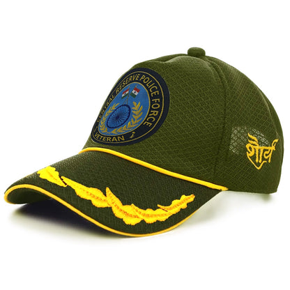CRPF Officers' (Olive Green) Veterans Baseball Cap
