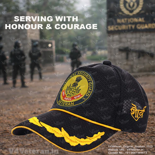 NSG Officers' (Black) Veterans Baseball Cap