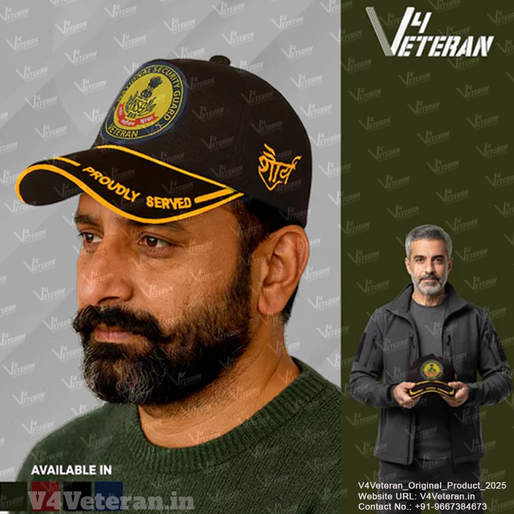 NSG-Proudly Served (Black) Veterans Baseball Cap