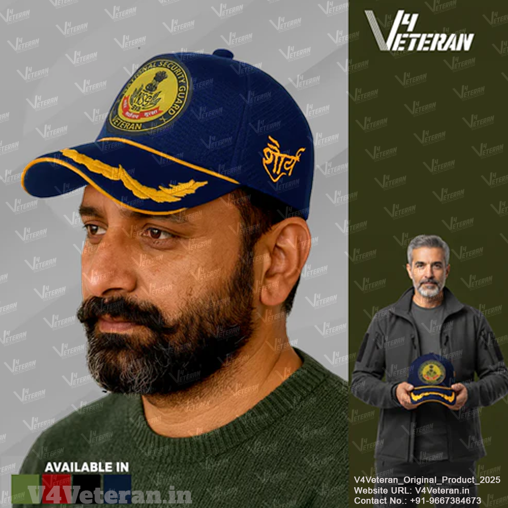 NSG Officers' (Blue) Veterans Baseball Cap