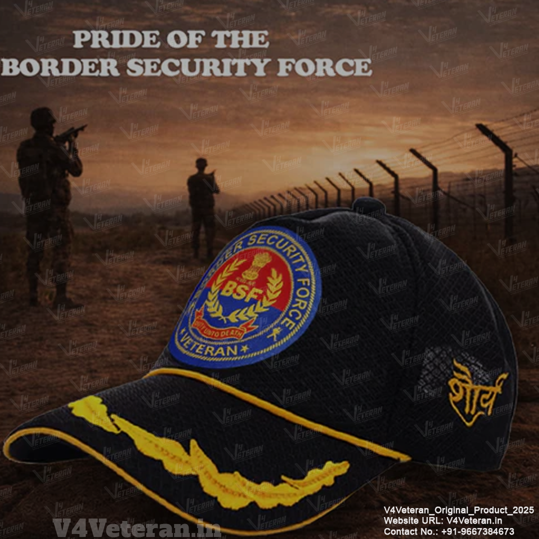 BSF Officers' (Black) Veterans Baseball Cap