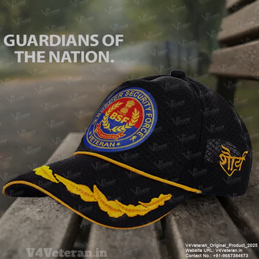 BSF Officers' (Black) Veterans Baseball Cap