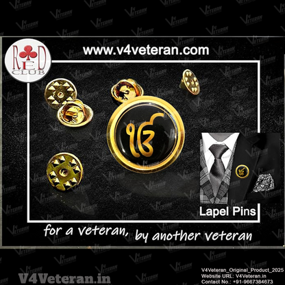 Lapel Pin for Blazer (Ik Onkar)