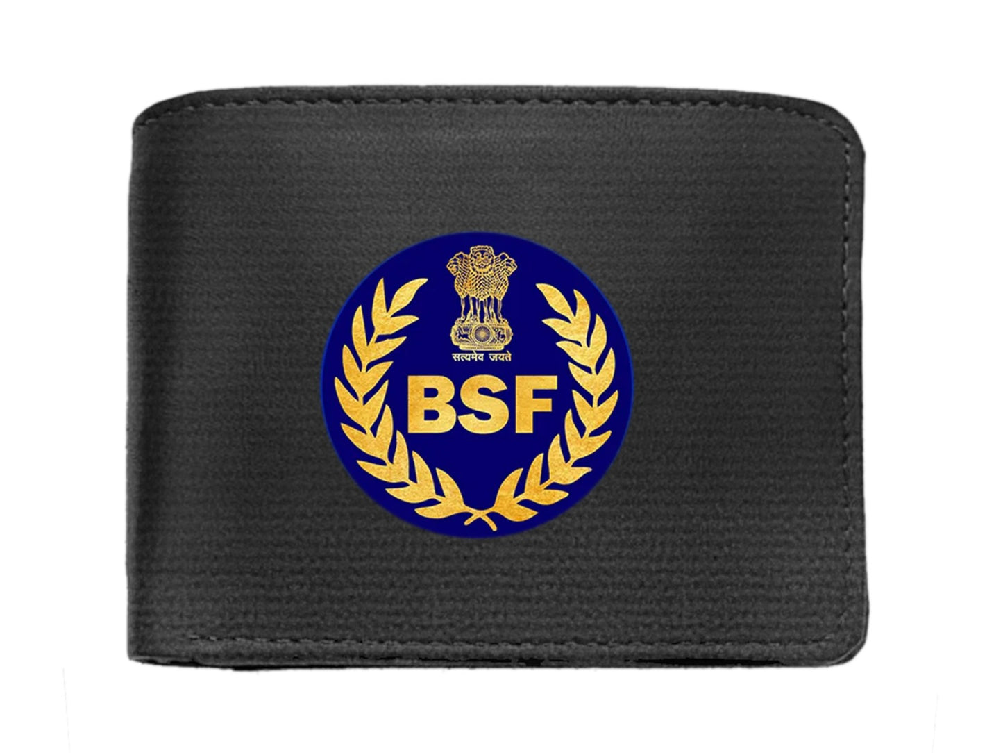 Black Wallet (Genuine Leather) for Men - BSF