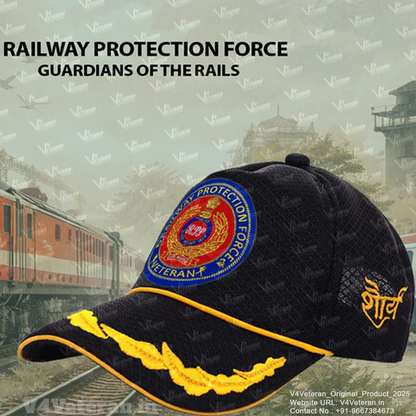 RPF Officers' (Black) Veterans Baseball Cap
