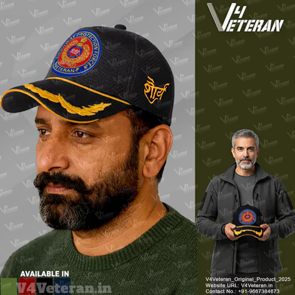 RPF Officers' (Black) Veterans Baseball Cap