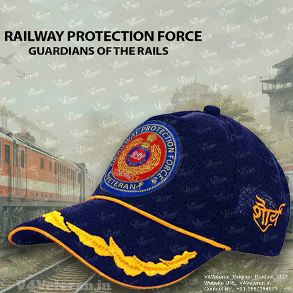 RPF Officers' (Blue) Veterans Baseball Cap