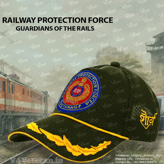 RPF Officers' (Olive Green) Veterans Baseball Cap