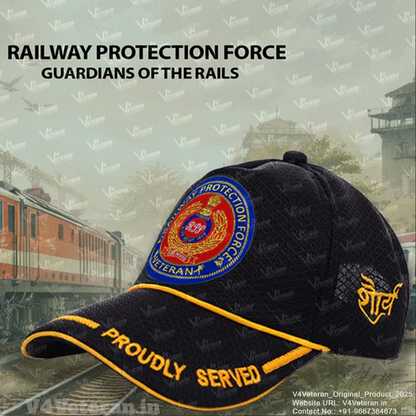 RPF-Proudly Served (Black) Veterans Baseball Cap