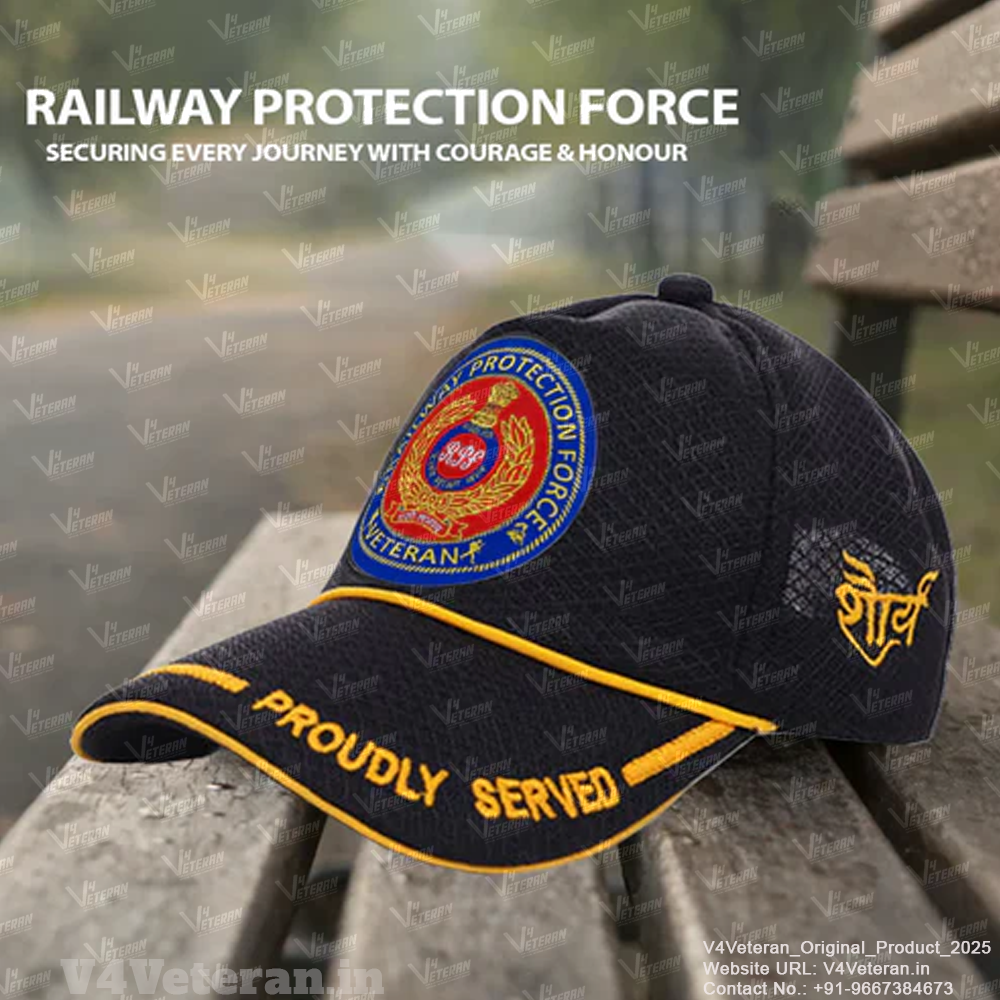 RPF-Proudly Served (Black) Veterans Baseball Cap