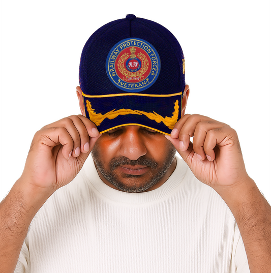RPF Officers' (Blue) Veterans Baseball Cap