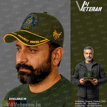 SSB-Proudly Served (Olive Green) Veterans Baseball Cap