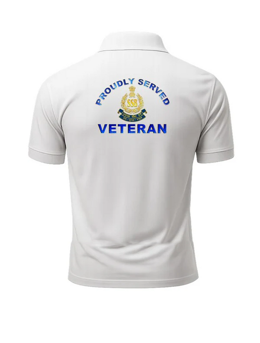 SSB Veteran Polo T-Shirt – Proudly Served Edition