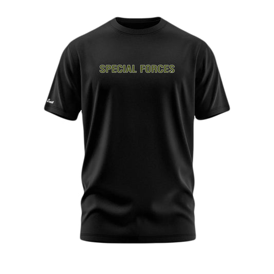 Special Forces Veteran T-Shirt – Black Round Neck
