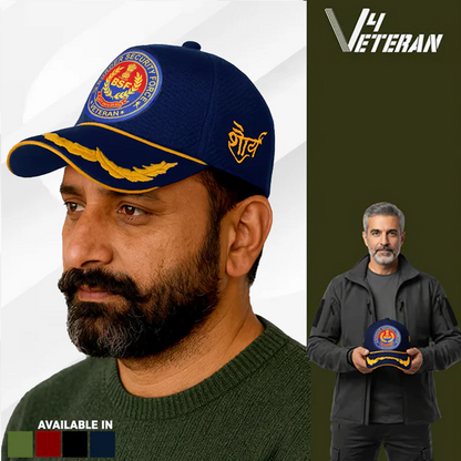 BSF (Blue) Officers' Baseball Cap for Veterans