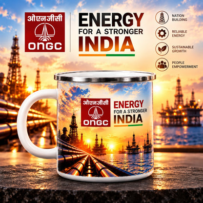 ONGC Steel Mug